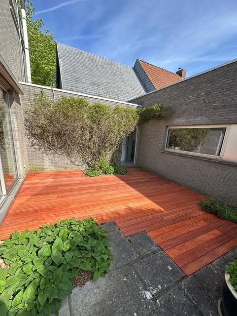 Houten terras